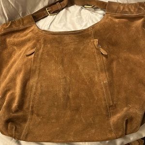 Ralph Lauren suede purse large